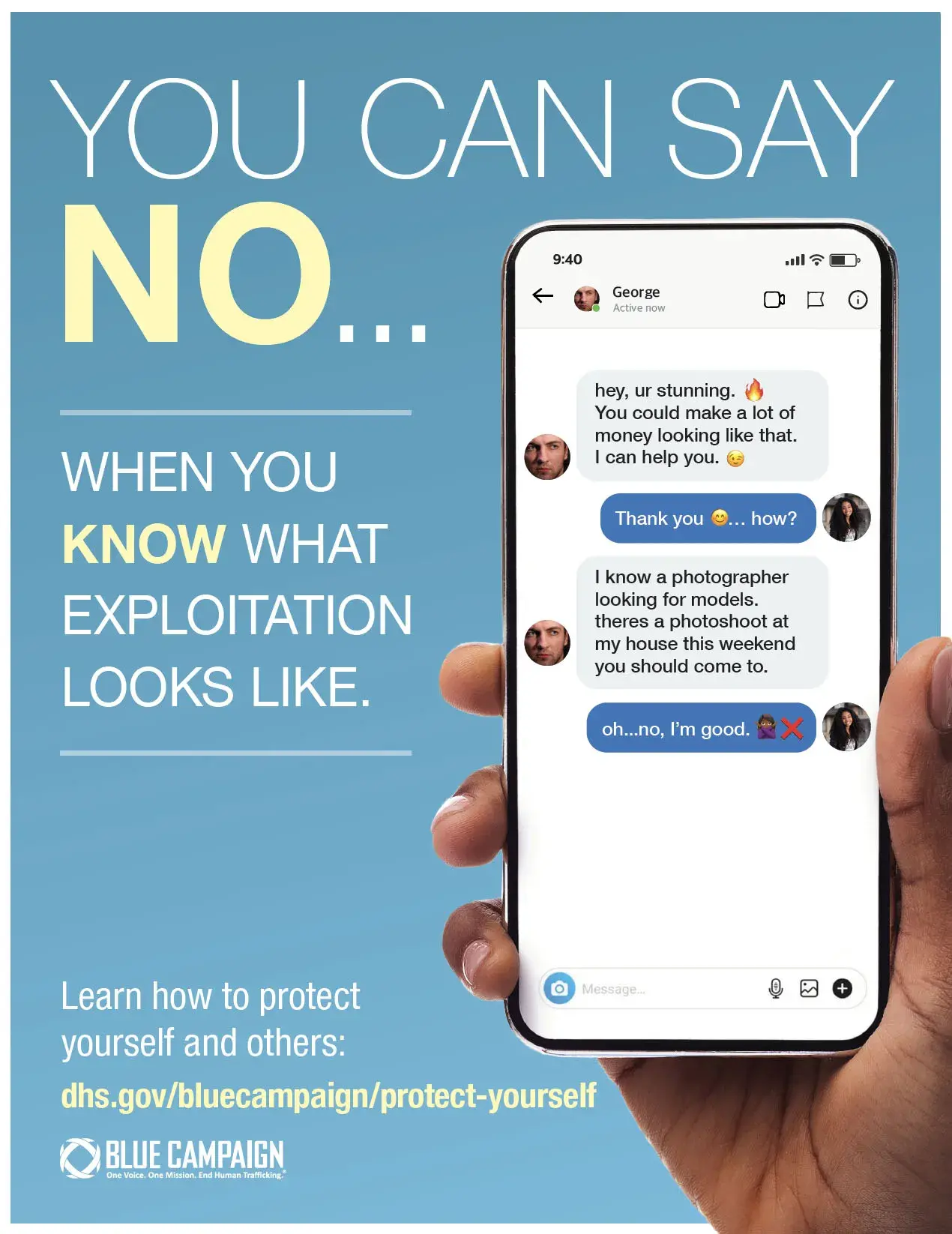 Blue Campaign - Protect Yourself